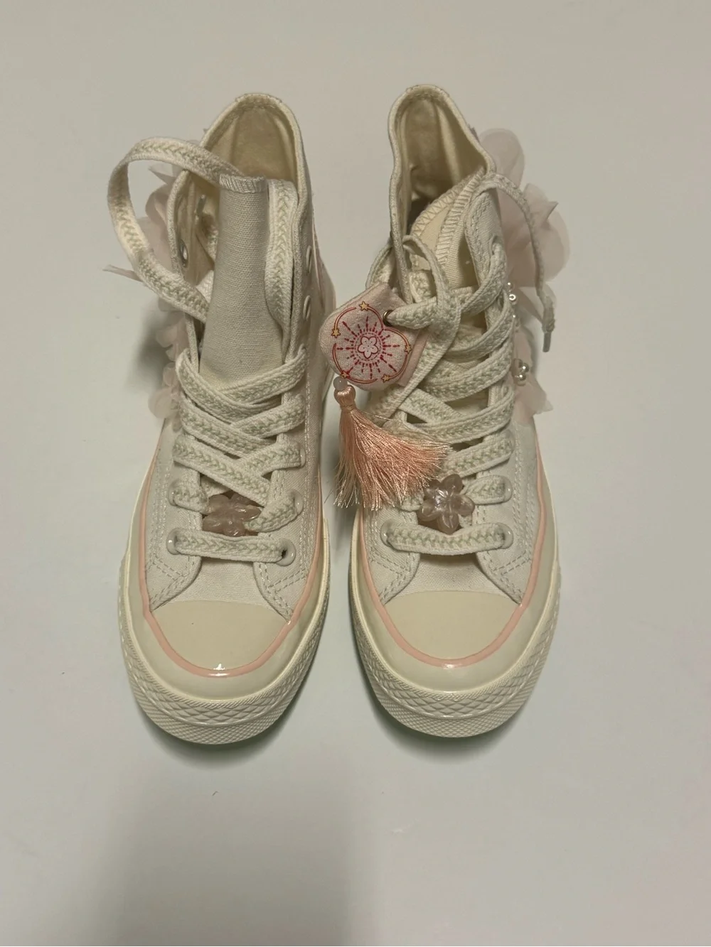 Converse Chuck 70 All Star Peach Blossom Vintage White - A13851C Unisex Size 5